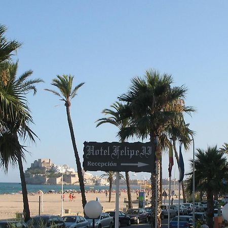 Felipe II Hotel Peniscola Bagian luar foto