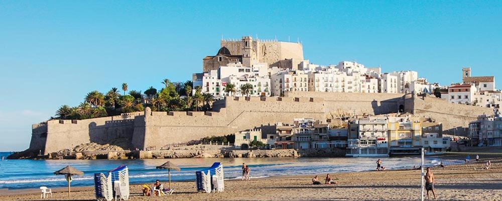 Felipe II Hotel Peniscola Bagian luar foto