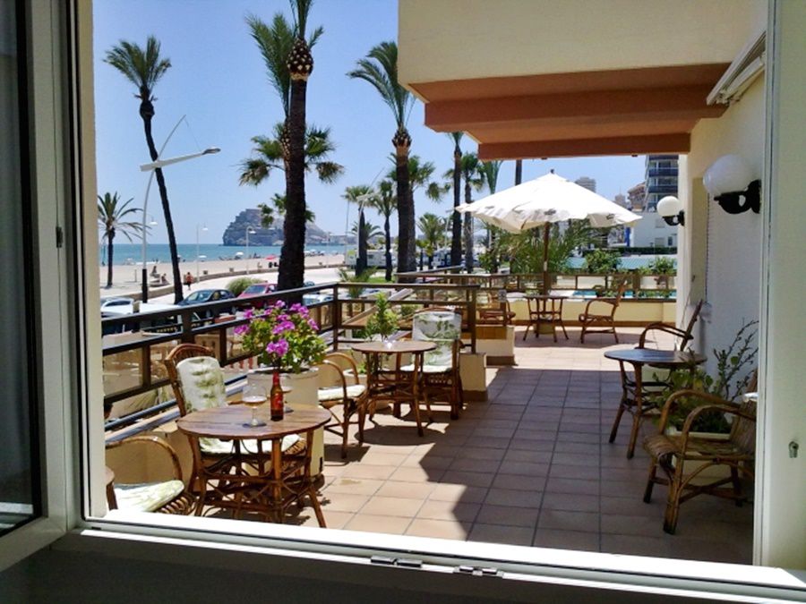 Felipe II Hotel Peniscola Restoran foto