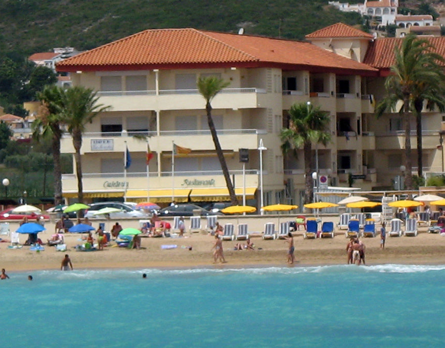 Felipe II Hotel Peniscola Bagian luar foto