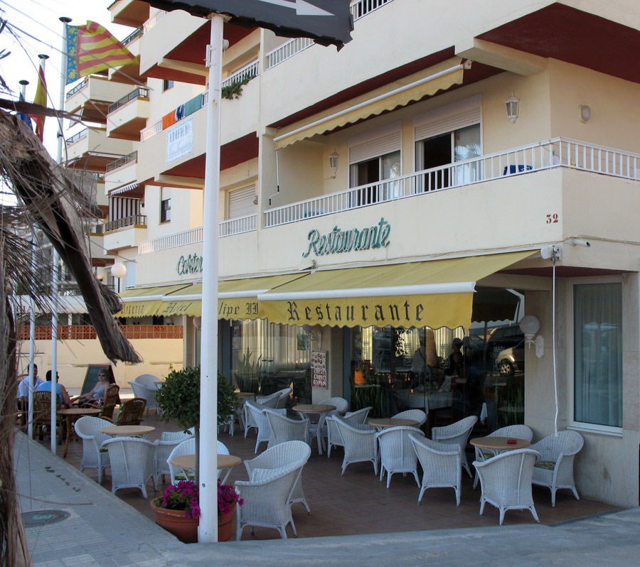 Felipe II Hotel Peniscola Bagian luar foto