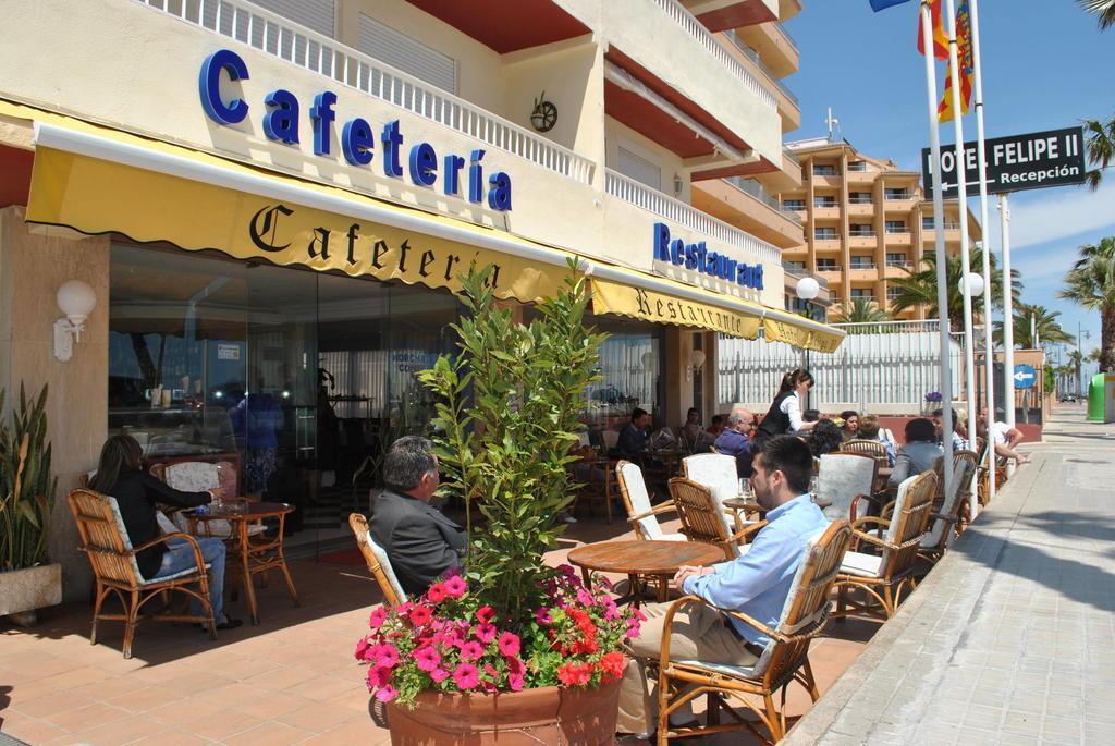 Felipe II Hotel Peniscola Bagian luar foto