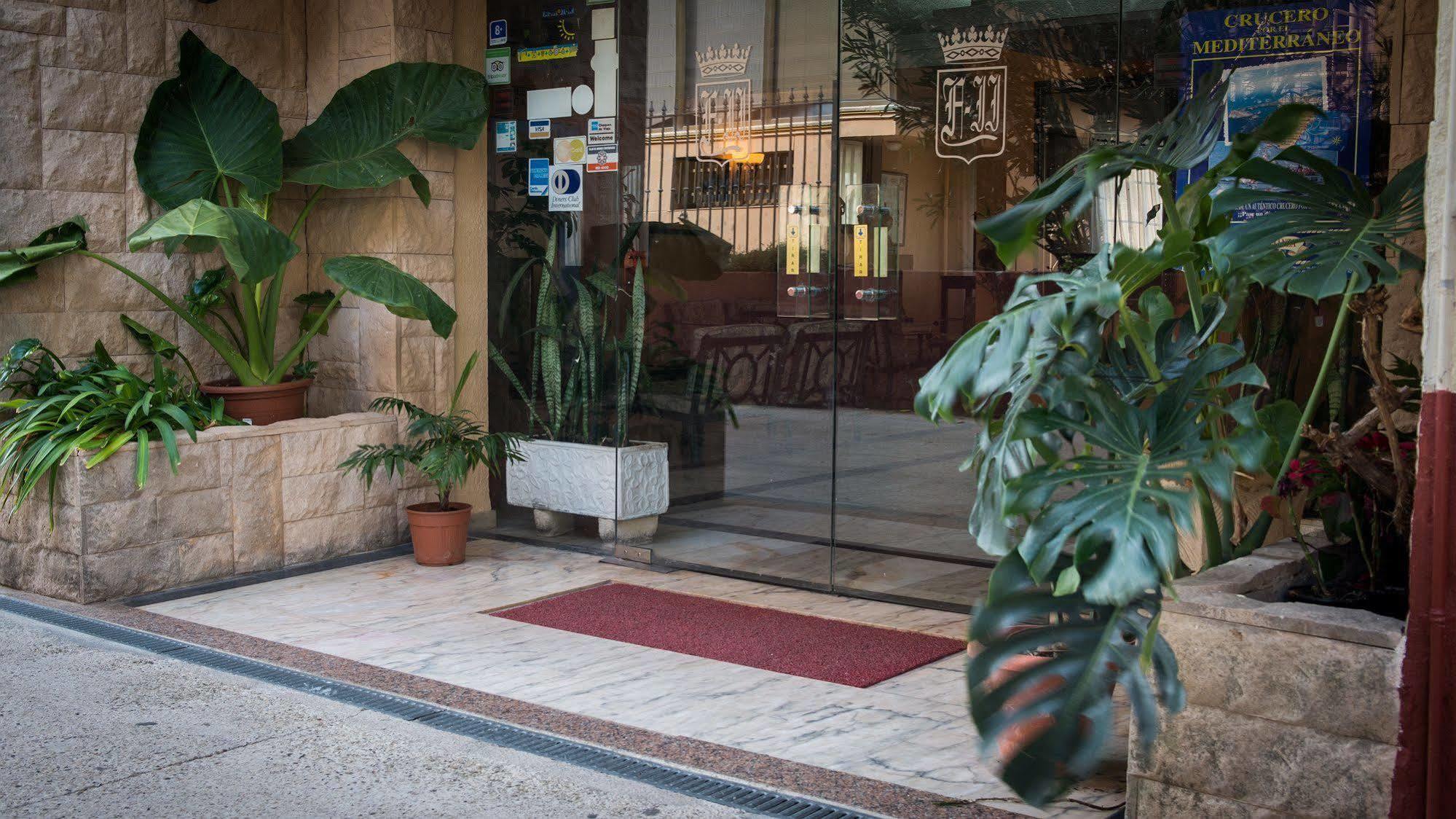 Felipe II Hotel Peniscola Bagian luar foto